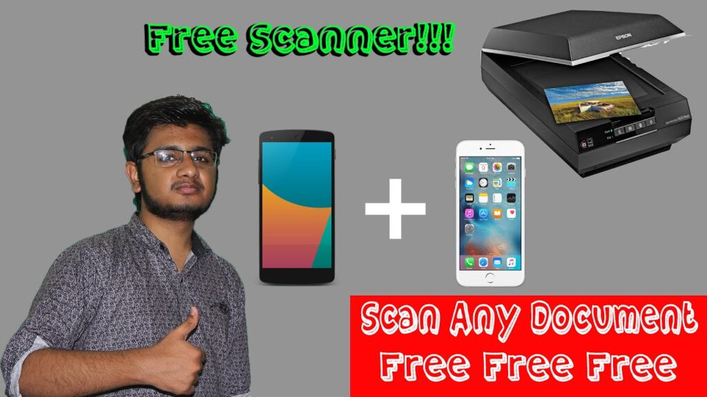 Free Document and Paper Scanner For Android and IOS