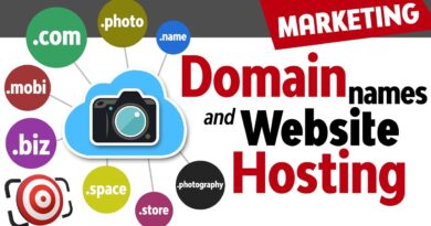 How to choose a good domain name and website hosting for Photographers. Photography Marketing Tips