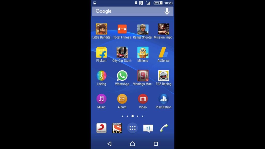 How to increase or decrease the home screen icon size in android lollipop 5.1