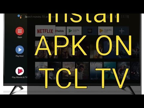 How to instal  apk on TCL