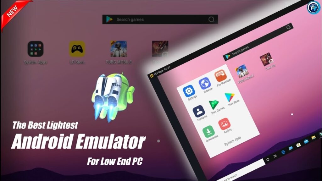 The Best Lightest Android Emulator For Low End PC.
