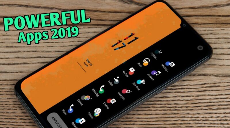 Top 5 powerful android apps (DECEMBER) 2019