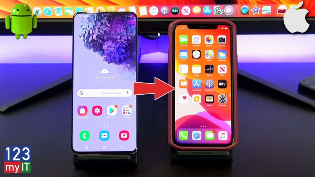 Transfer data Android to iPhone 2020