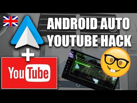 Unlock Android Auto to watch YouTube, Streaming TV & Performance Monitor apps (no ROOT) (ENG)