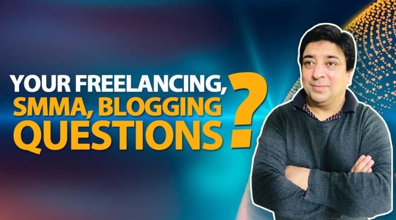 Dialogue about freelancing, social media advertising, running a blog | Q&A Session 1