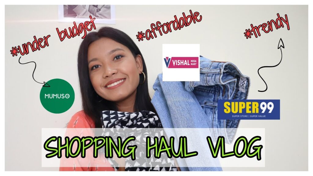 BUDGET SHOPPING HAUL WITH A VLOG// Niya Mika//Assamese Vlog 1
