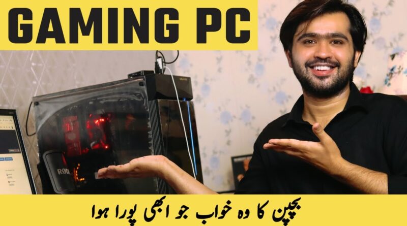 Purchased a New Gaming PC for my YouTube Channel | Gaming PC for Freshmen 1