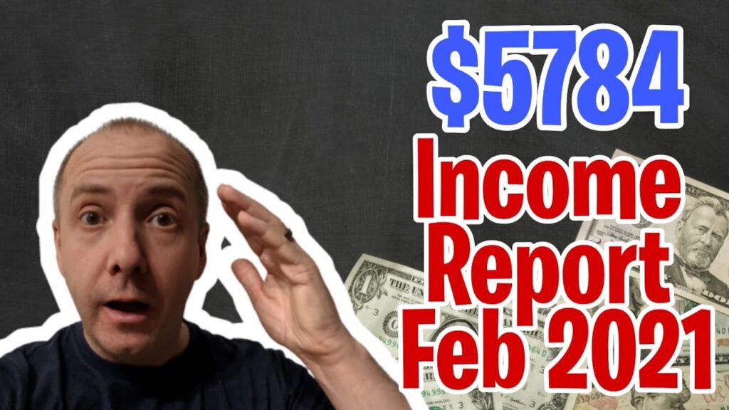 My BLOGGING INCOME REPORT February 2021 - COMPLETE P&L breakdown 1