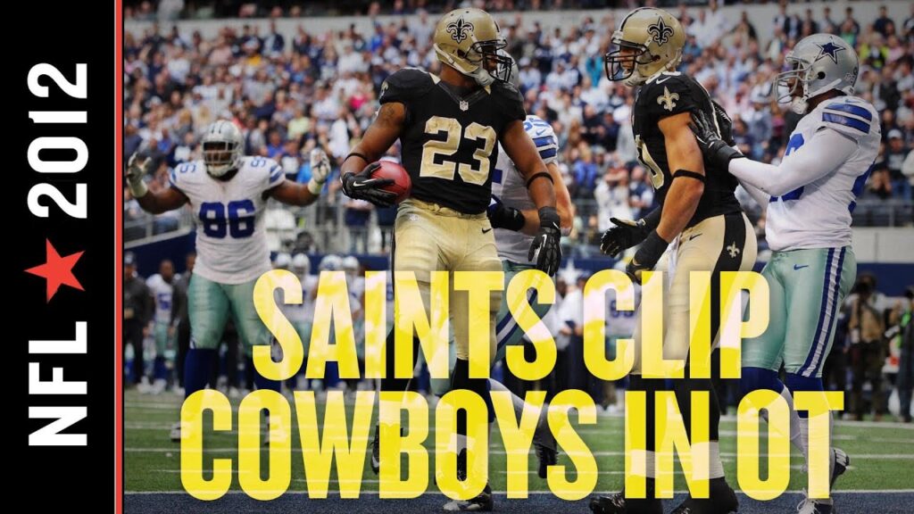 Cowboys vs Saints 2012: Dallas Falls in OT to New Orleans, Stays in NFC East Hunt at 8-7 1