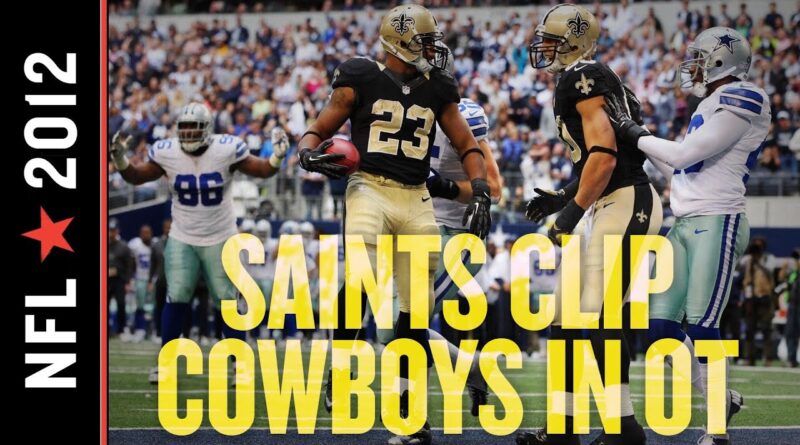 Cowboys vs Saints 2012: Dallas Falls in OT to New Orleans, Stays in NFC East Hunt at 8-7 1
