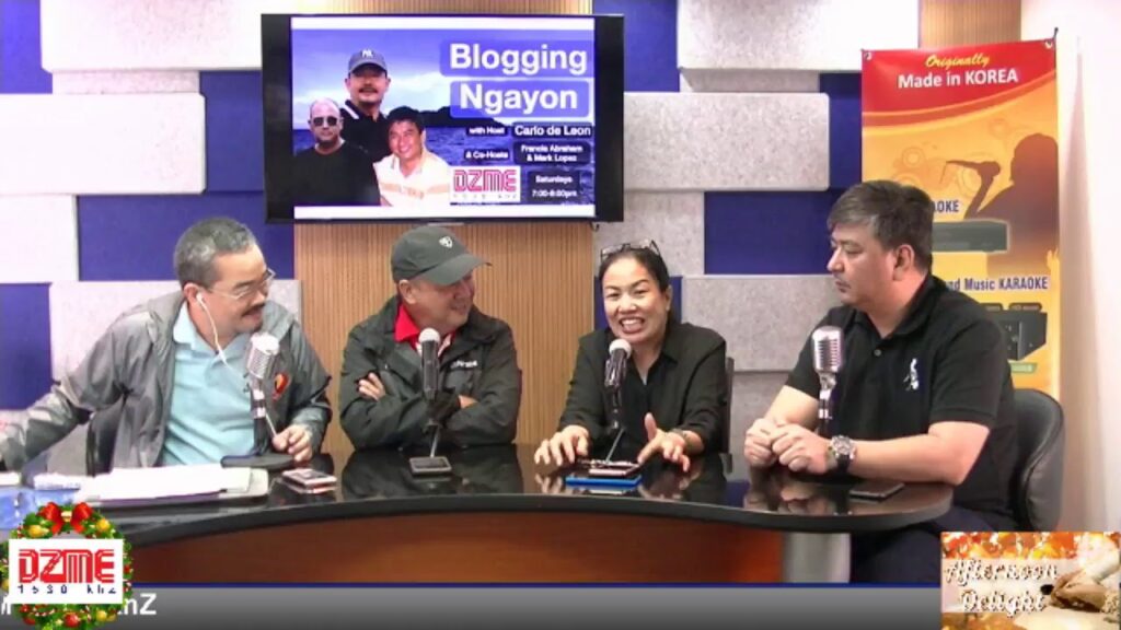 Running a blog Ngayon - With Carlo De leon,Francis Abraham and Mark Lopez (NOVEMBER 4, 2017) 1