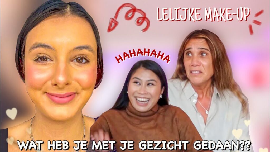 mijn make-up LELIJK doen om te zien hoe mijn familie reageert *PRANK* 1