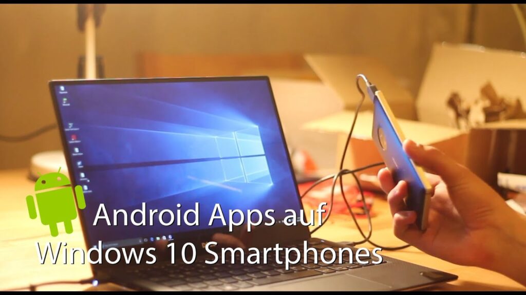 Android Apps auf einem Windows 10 Smartphone installieren (Anleitung / Tutorial / Deutsch)
