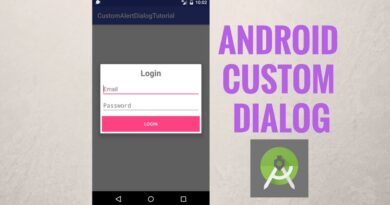 Android custom dialog - Create Android Alertdialog with a custom layout