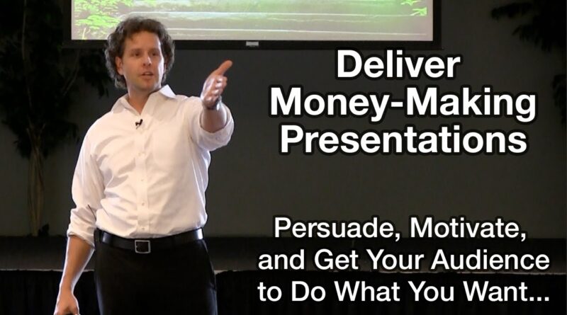 Business Presentation Training - Give a Compelling Business Presentation