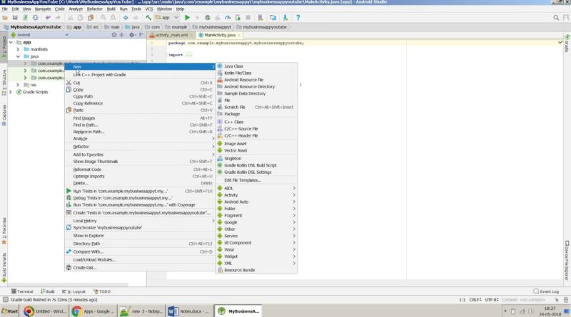 Create a simple business App using SQL Lite Database in Android Studio - for beginners.