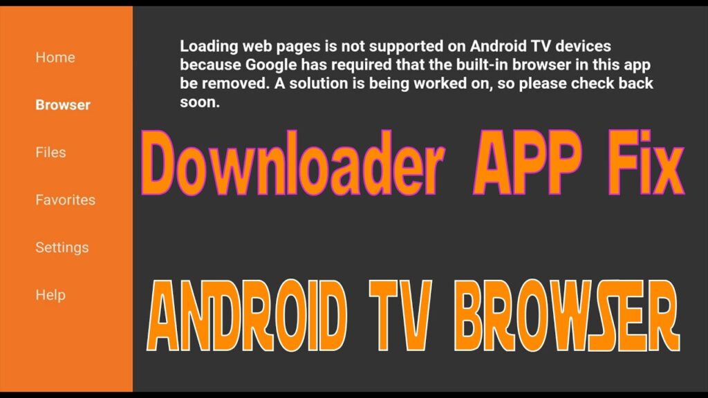 Downloader App FIX Android TV Activar Como activar Browser Descargas Nvidia Shield | Mibox Jetstream