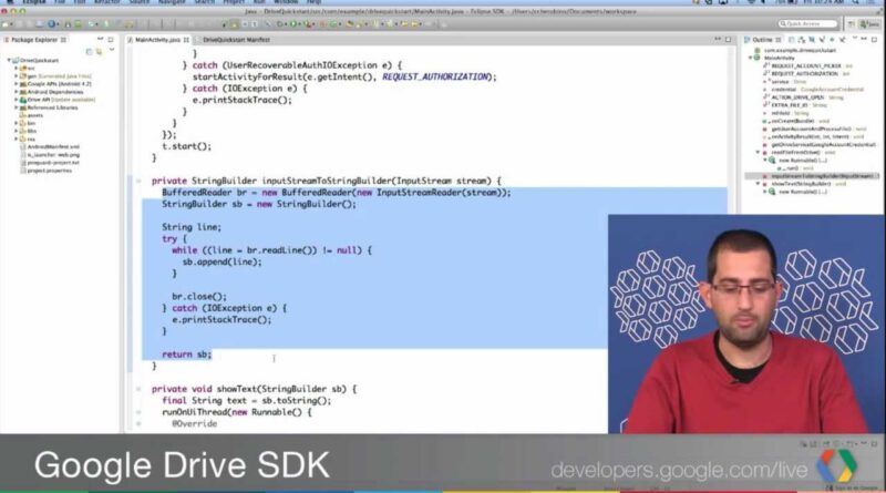 Google Drive SDK: Integrating your app with the Android Drive app