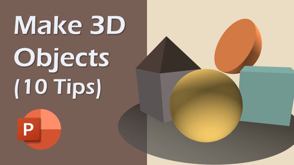How to Make 3D Models In PowerPoint - Top 10 Tips - PowerPoint 2019 Tricks