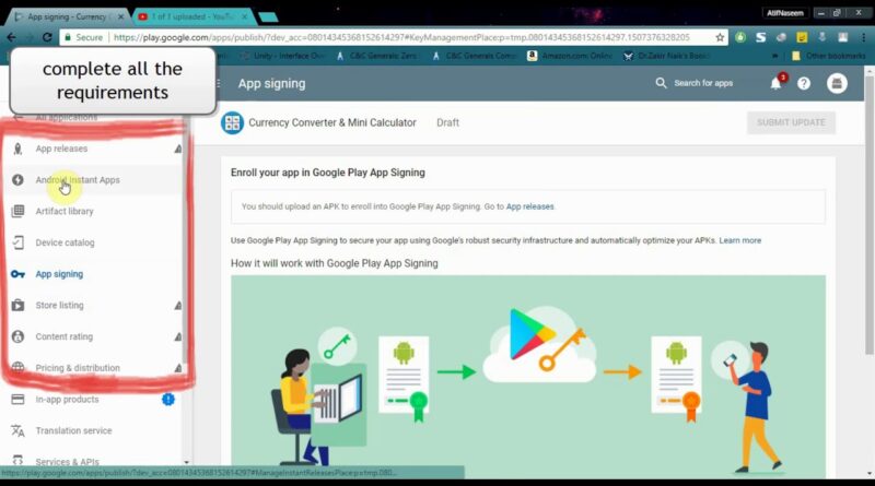 How to make signed APK and upload to Android Play Store