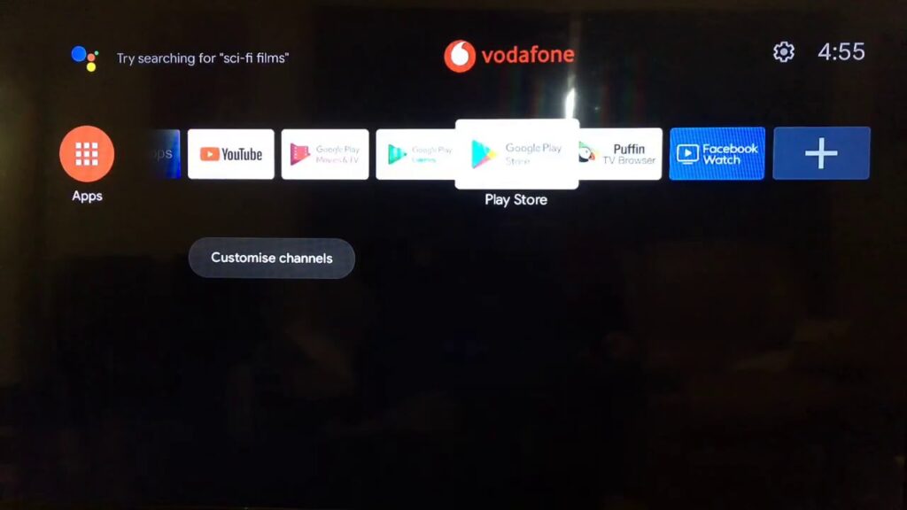 Installing Google Duo officially on the Android TV box