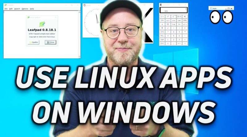 Open GUI apps on Windows Subsystem for Linux (and on Raspberry Pi)
