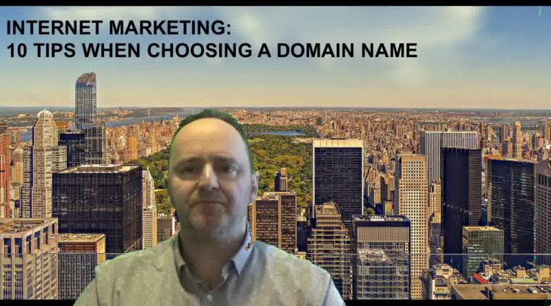 10 Tips When Choosing a Domain Name