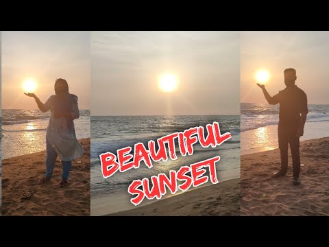 Sundown in Shankmugham Seashore/Trivandrum/Sundown in Seashore/Shankmugham Seashore/Sundown/TVM Seashore/Stunning 1