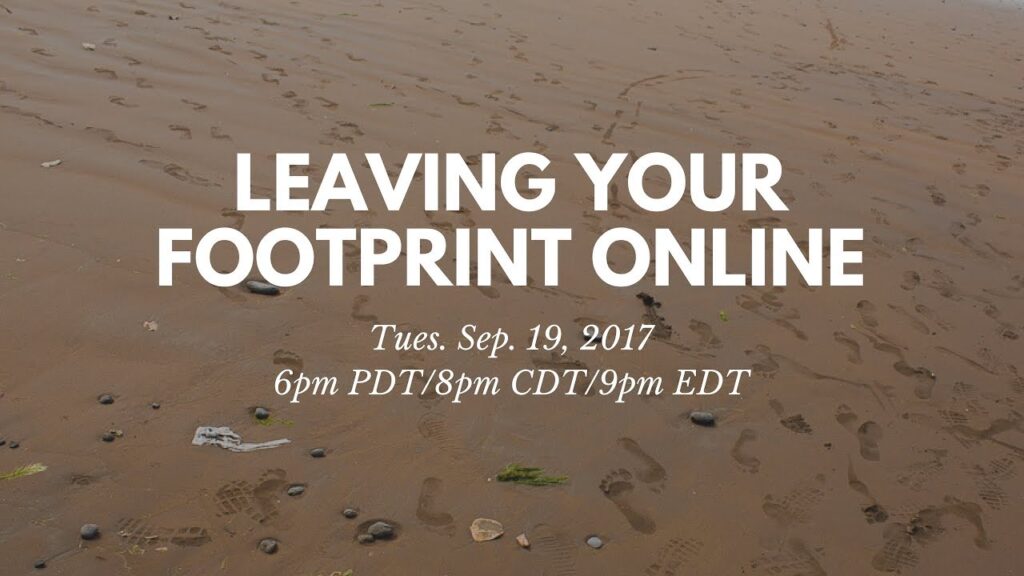 BlackProGen LIVE! Ep 43: Leaving Your Footprint On-line 1