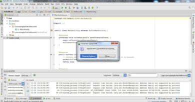 Android tutorials: Export your app from Android Studio