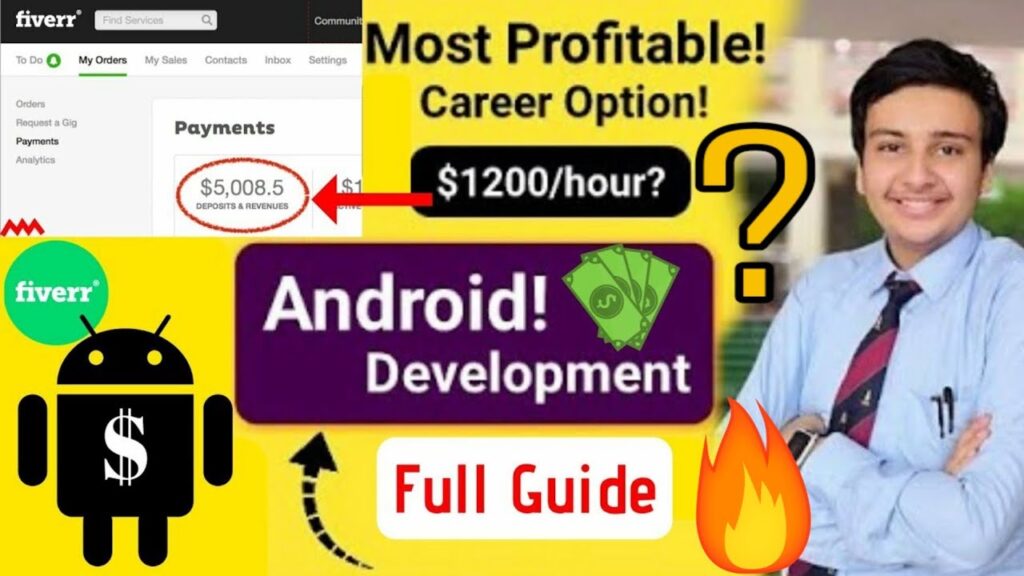 Earn $1000 Per hour With Android App Development Full Guide | Learn Android Development Hindi🔥🔥 1