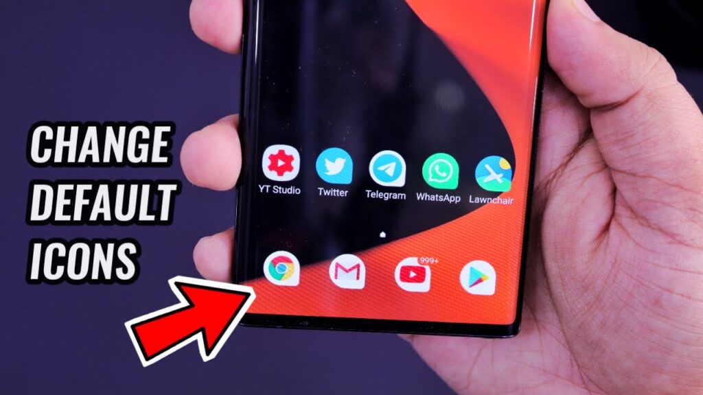 How To Change And Customize Default Icons In Any Samsung Devices - One UI 2 Hidden Feature