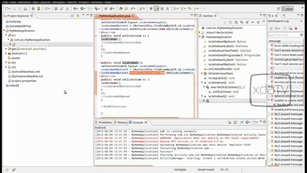 How to Build an Android App Part 4: Illumination Software Creator