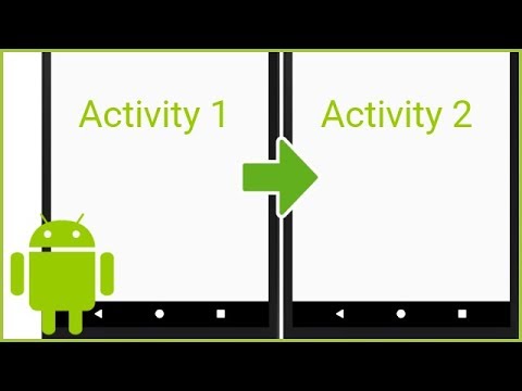 How to Make a Button Open a New Activity - Android Studio Tutorial