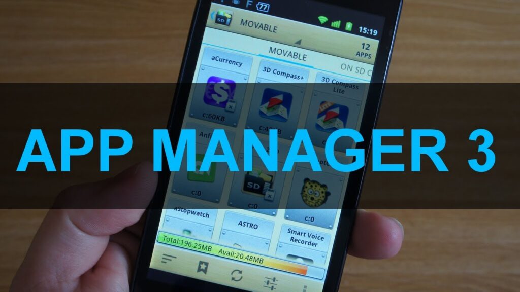 Probando App Manager 3