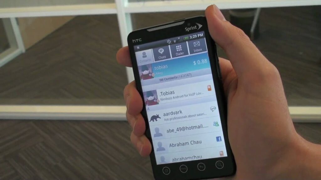 Voip Calling on Android - Nimbuzz 2.0