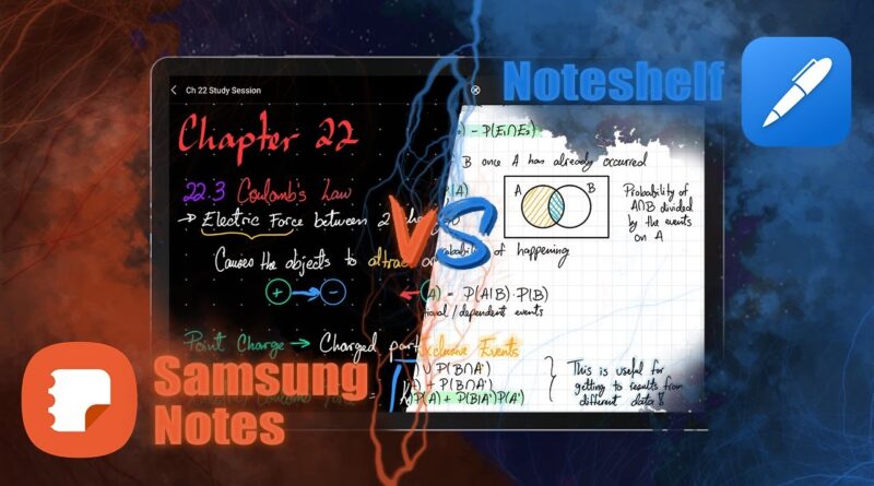 Which is the Best Android Note Taking app? | Samsung Notes vs Noteshelf (2020)