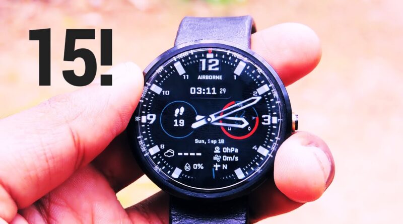 15 Best Watchfaces for Your Android Smartwatch (Android Wear)