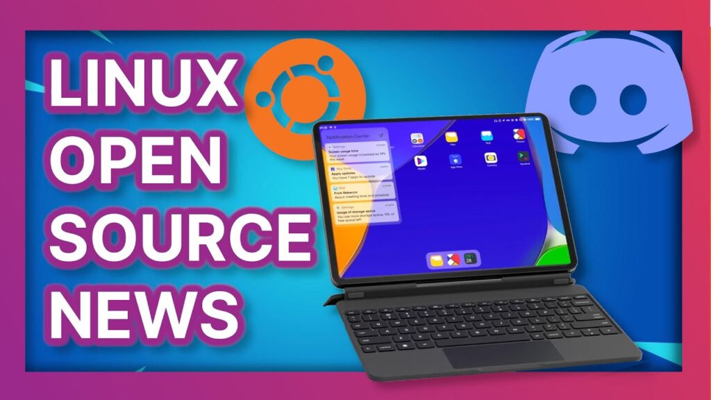 THIS TABLET RUNS LINUX?! Microsoft Won't buy Discord, and GUI Linux apps on Windows - Linux News 1
