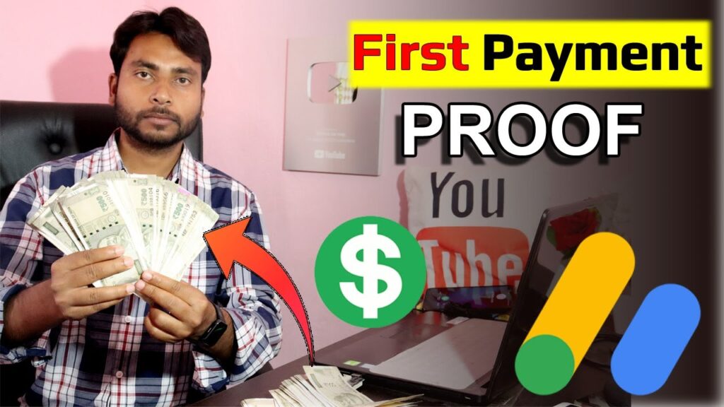 🔥🔥🔥My First Online Blogging Payment Proof (Motivational ) - How I Earn Money Online from Blogging 1
