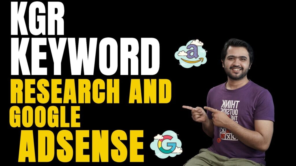 KGR keywords Research and Google AdSense Blogging 1
