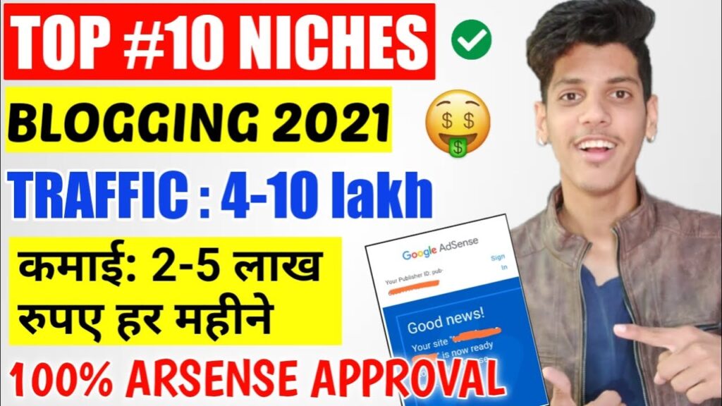 Top 10 Blogging Niches/Topic Ideas 2021 | Earn $1000 🔥 Low Competition High Traffic Blog Niches 1