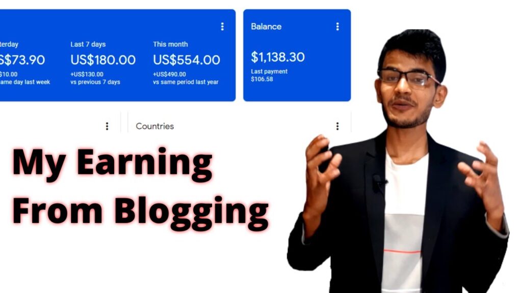 Earning proof blogging 2021 || My AdSense earning proof (Daily Website) 1