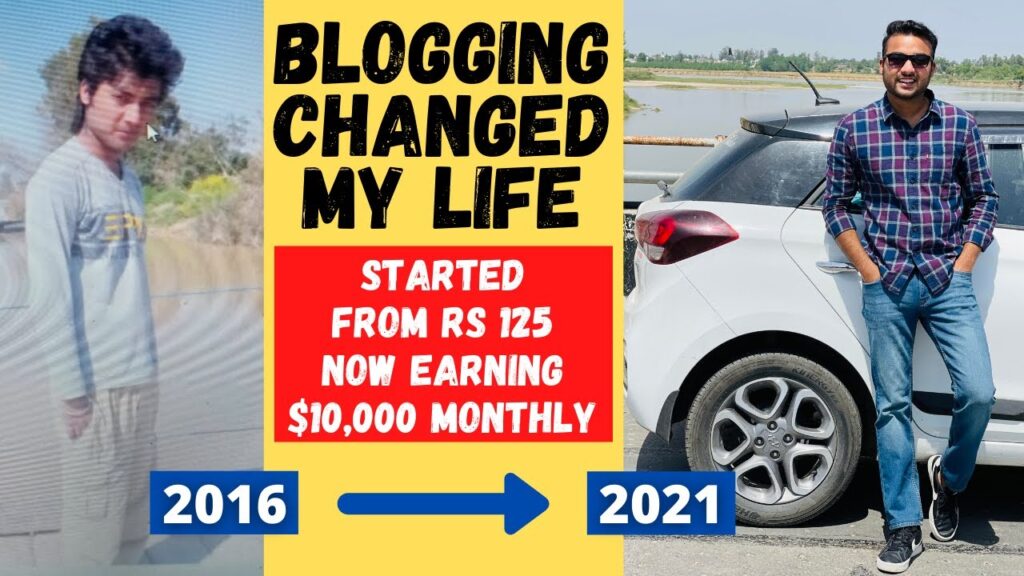 How Blogging Changed My Life 🔥 Started from Rs 125 😱 Online Earning Motivation for Beginners #shorts 1