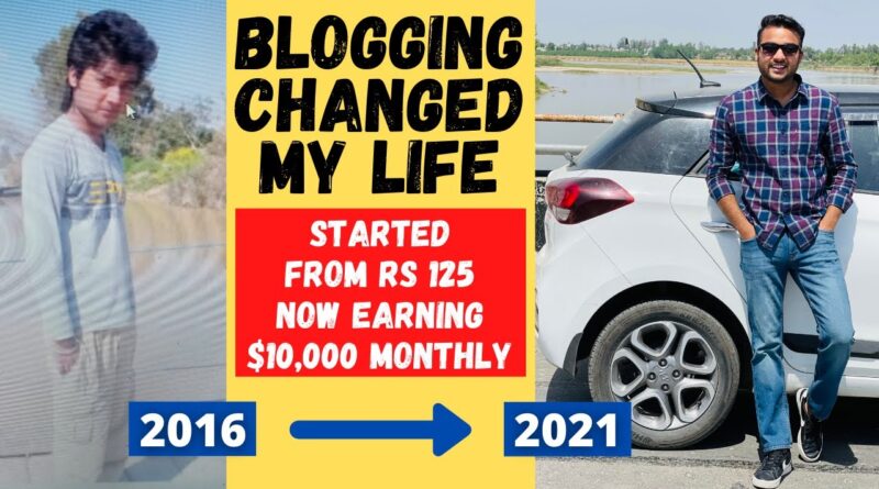 How Blogging Changed My Life 🔥 Started from Rs 125 😱 Online Earning Motivation for Beginners #shorts 1