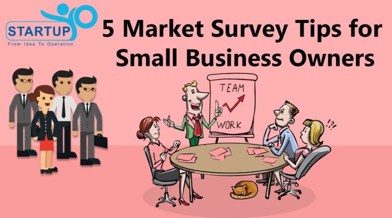 5 Market Survey Tips for Small Business Owners | StartupYo | www.startupyo.com