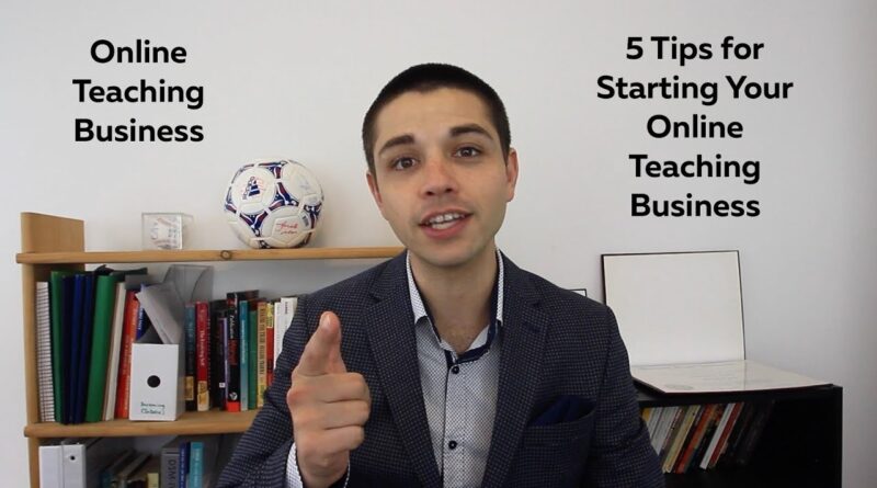 5 Tips for Starting Your Online Teaching Business - Kris Amerikos