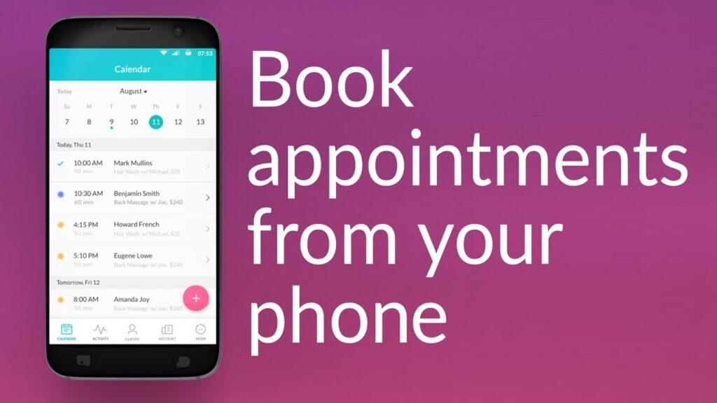 Appointment Scheduling app for iPhone and Android Phone - Setmore