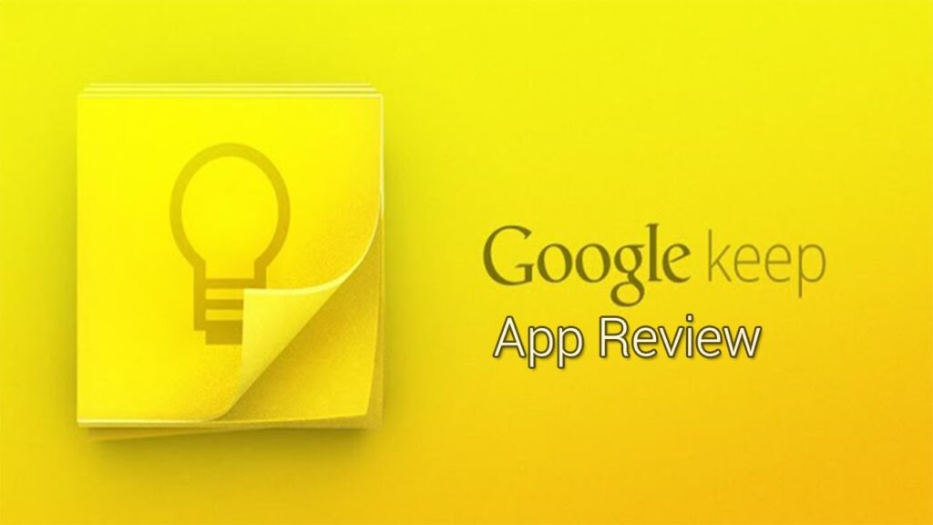 Google Keep Android App Review!