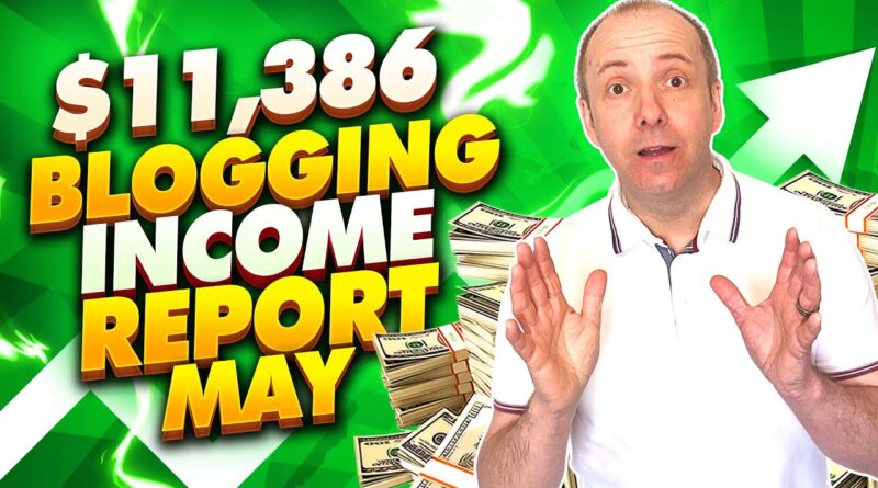 Blogging Income Report May 2021 - See my FULL P&L 1